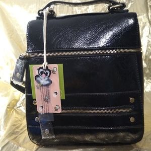 New, Vegan Leather Backpack